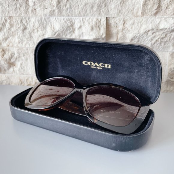 Coach Sunglass Case Hardshell Black Sunglasses case - Picture 4 of 15